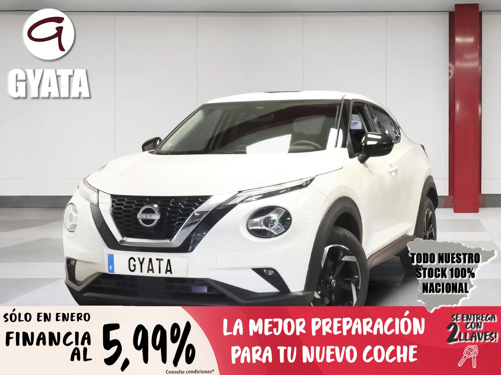 NISSAN Juke (DIG-T Acenta 84 kW (114 CV) DCT) en Madrid