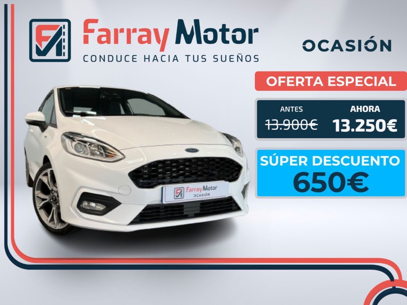 FORD Fiesta (1.0 EcoBoost S-S ST Line 100) en Tenerife