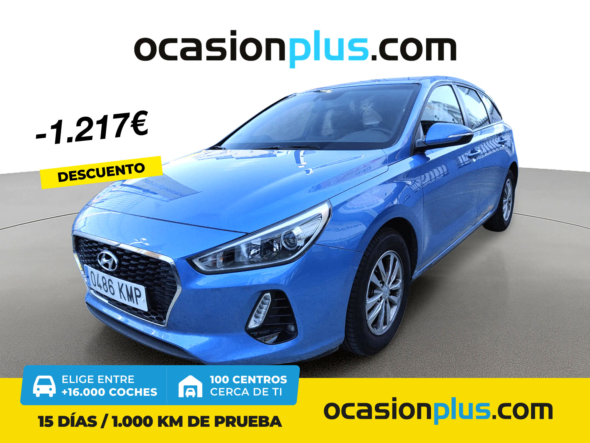 HYUNDAI i30 (1.6 CRDI Link 81 kW (110 CV)) en Madrid