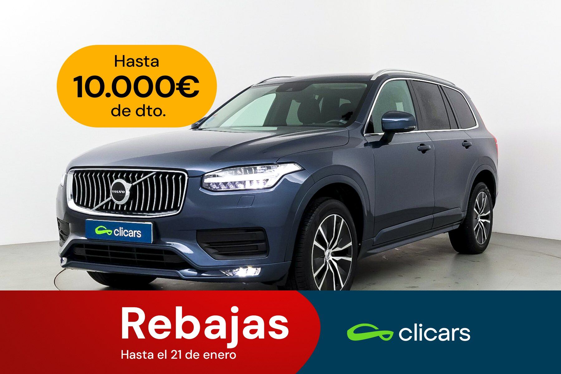 VOLVO XC90 (XC90 B5 Momentum Pro 7pl. AWD Aut.) en Madrid