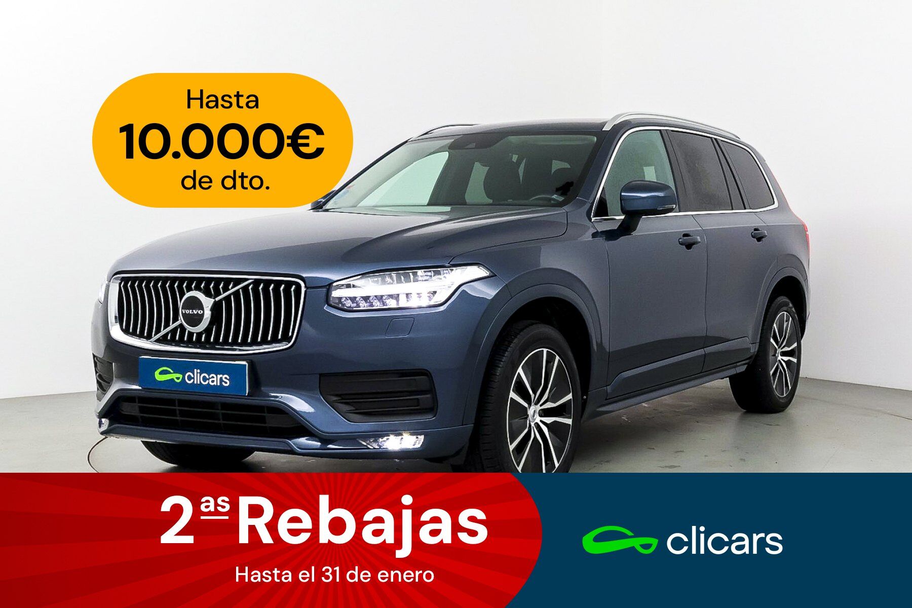 VOLVO XC90 (XC90 B5 Momentum Pro 7pl. AWD Aut.) en Madrid