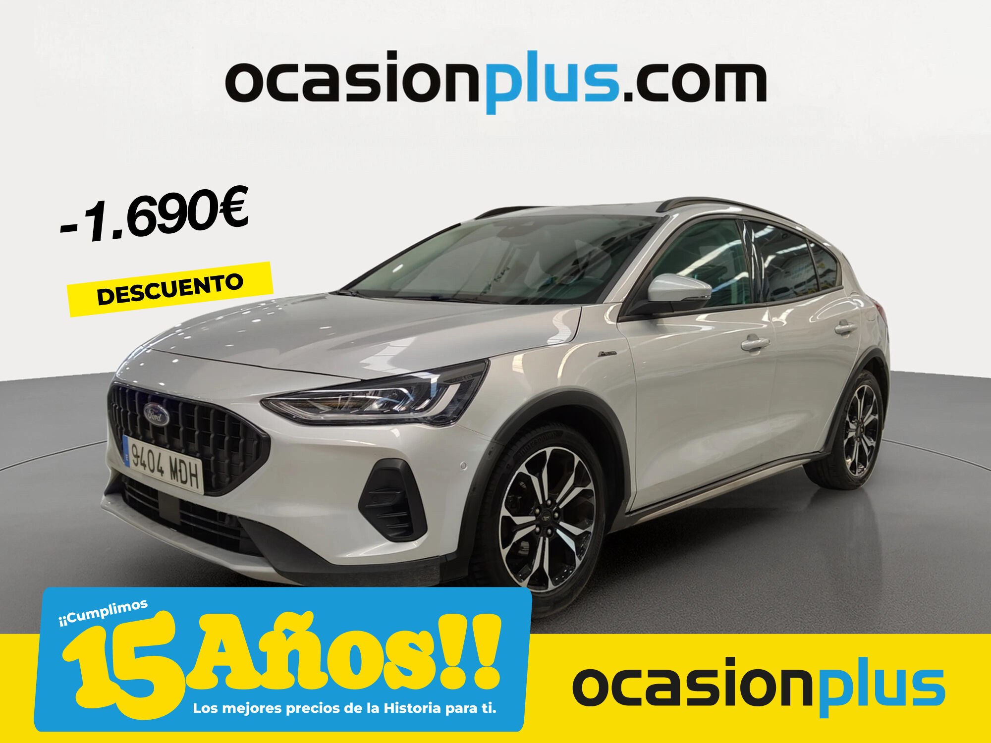 FORD Focus (1.0 Ecoboost MHEV Active Style SIP 114 kW (155 CV)) en Madrid