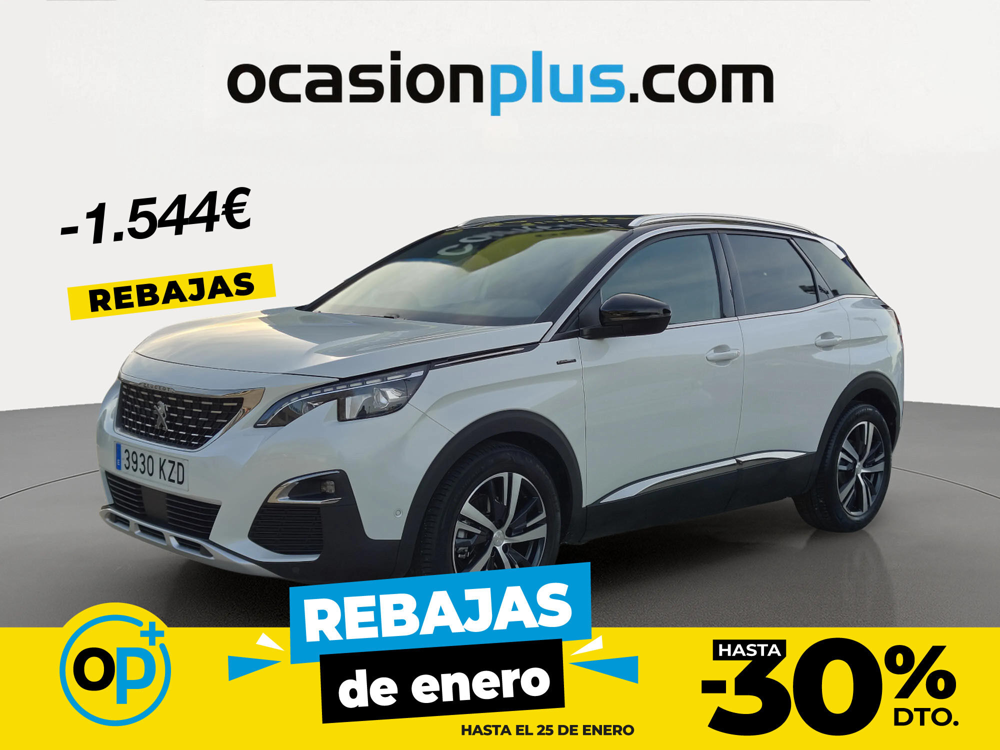 PEUGEOT 3008 (BlueHDI 130 S&S GT Line EAT8 96 kW (130 CV)) en Madrid