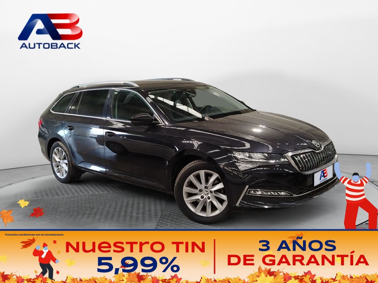 SKODA Superb (Combi L&K 1.4 TSI iV P-HEV DSG) en Madrid