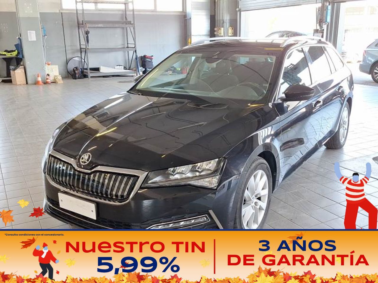 SKODA Superb (Combi L&K 1.4 TSI iV P-HEV DSG) en Madrid