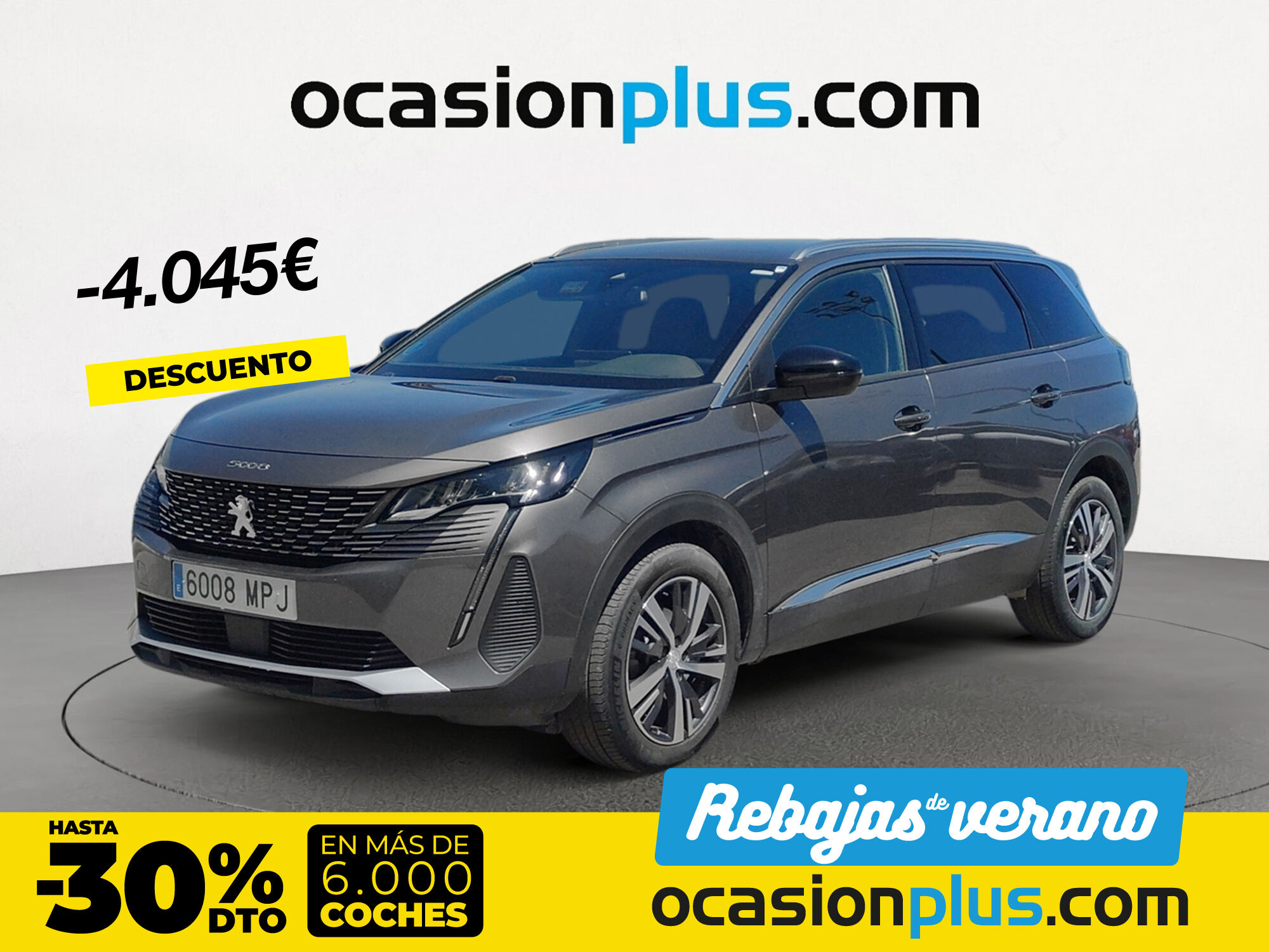 PEUGEOT 5008 (Hybrid 1.2 Allure Pack eDCS6 100 kW (136 CV)) en Madrid