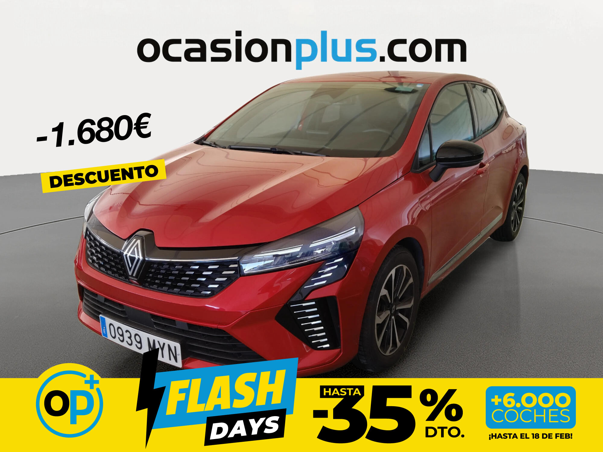 Foto del RENAULT Clio TCe Techno 67kW