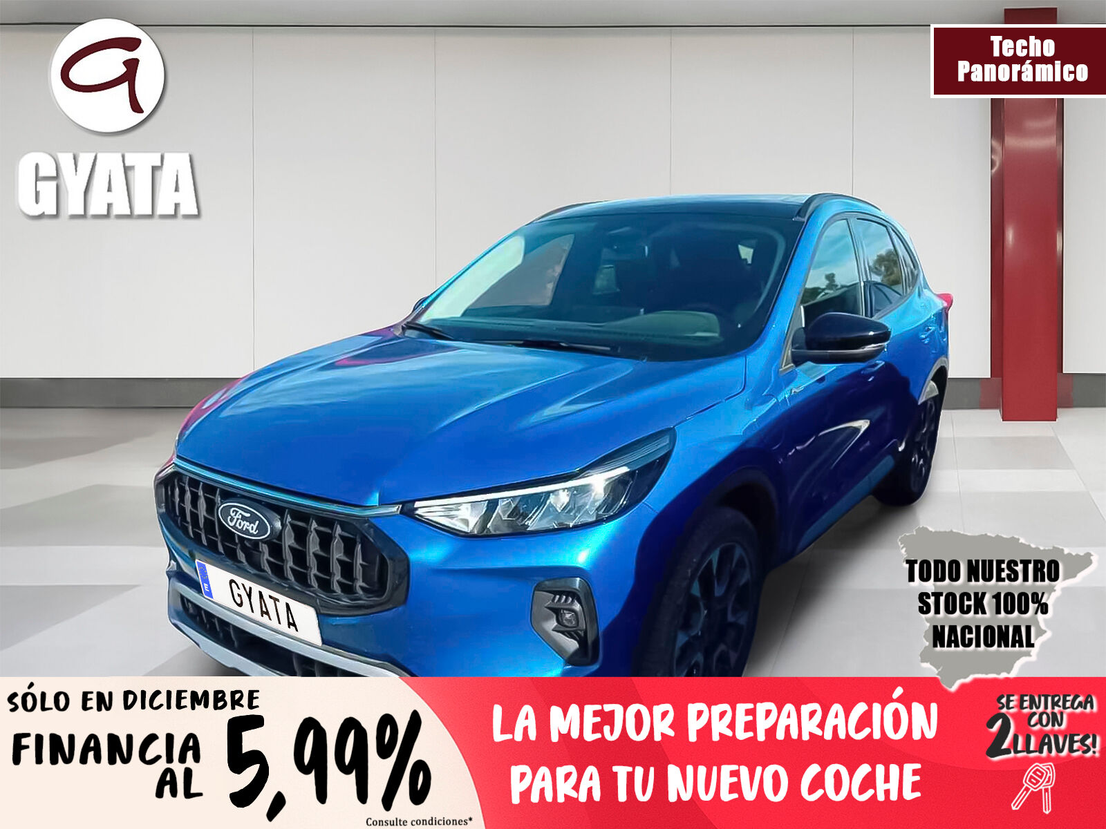 FORD Kuga (2.5 Duratec PHEV Active X 178 kW (243 CV)) en Madrid