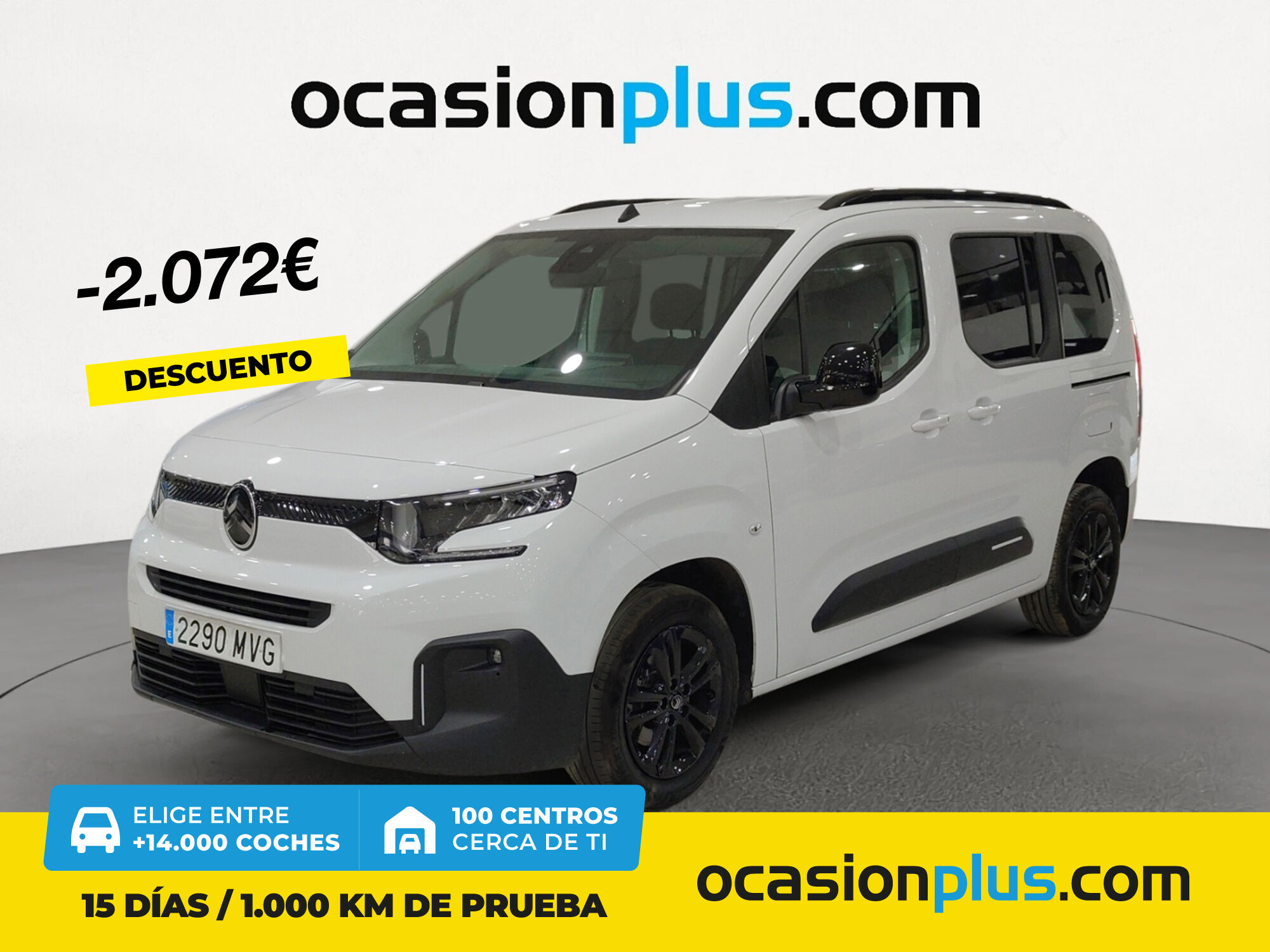CITROEN Berlingo (BlueHDi 100 S&S Plus Talla M 75 kW (102 CV)) en Madrid