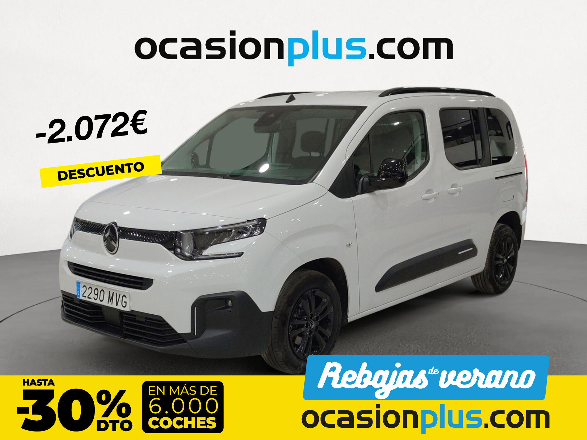 CITROEN Berlingo (BlueHDi 100 S&S Plus Talla M 75 kW (102 CV)) en Madrid