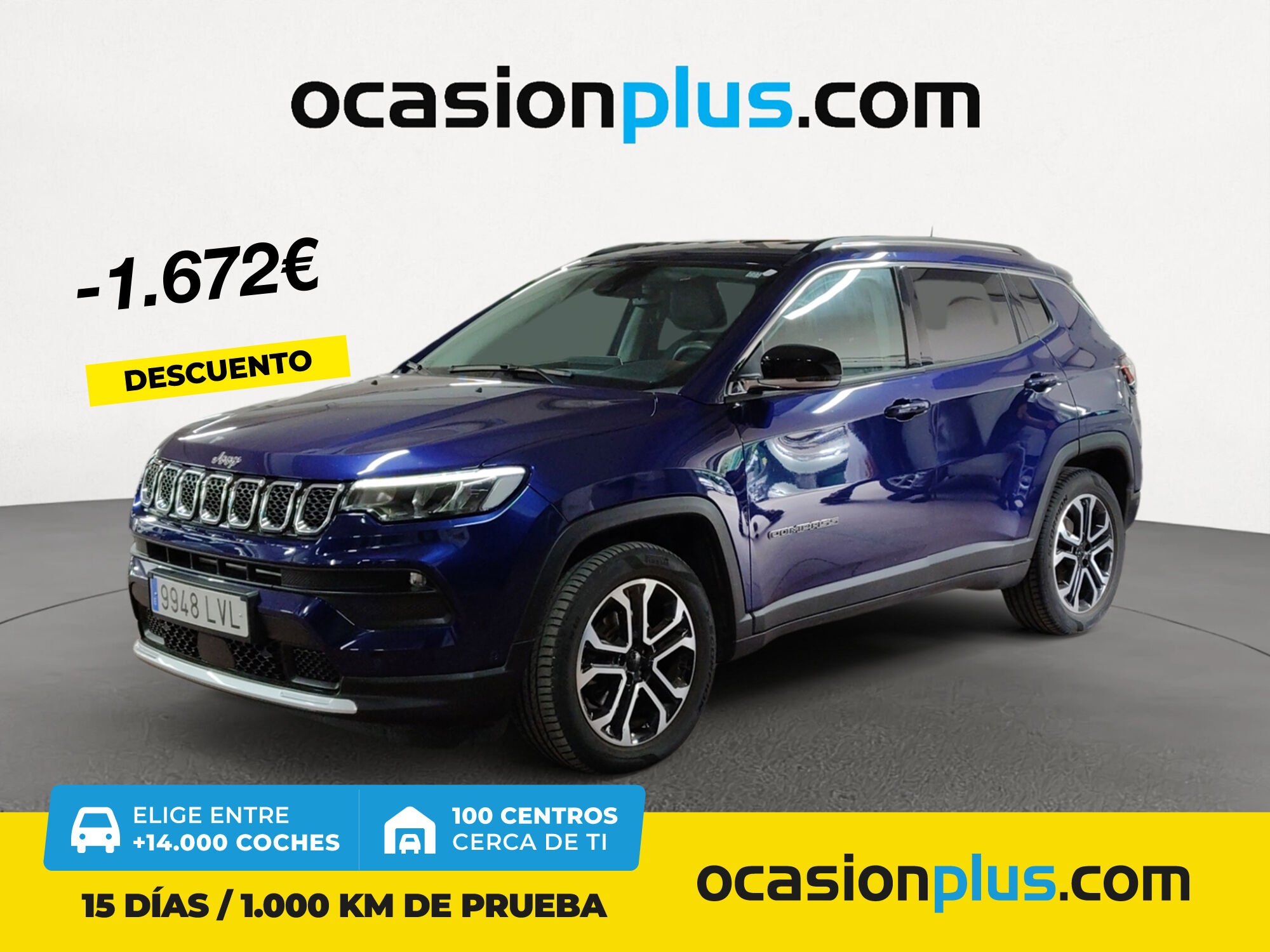 JEEP Compass (1.3 Gse Limited 4x2 FWD 96 kW (130 CV)) en Madrid