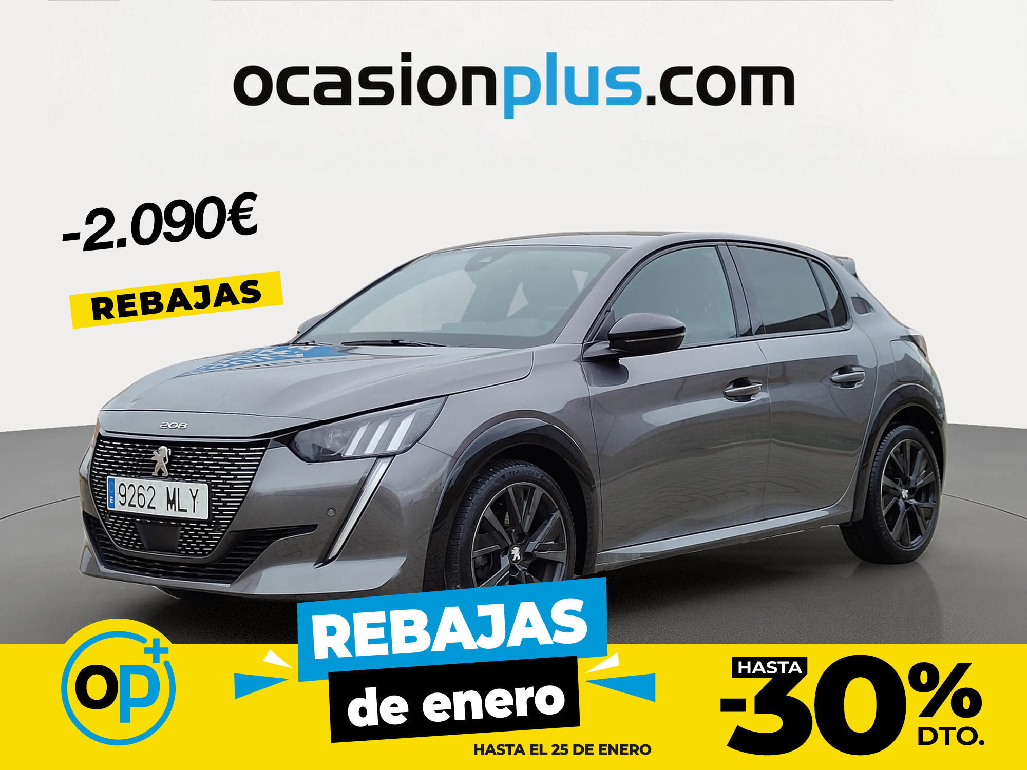 PEUGEOT 208 (PureTech 100 GT EAT8 75 kW (100 CV)) en Madrid