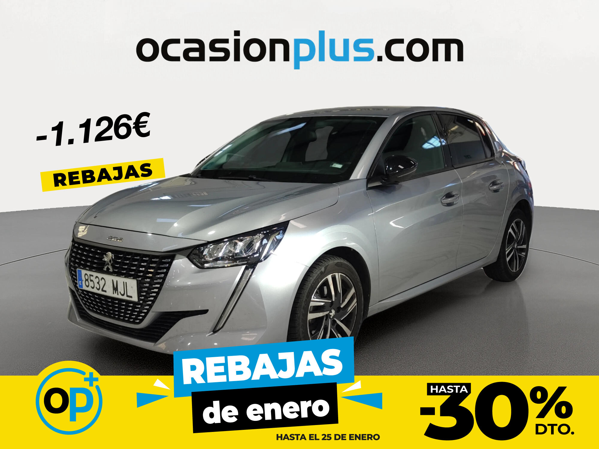 PEUGEOT 208 (PureTech 100 Allure 75 kW (100 CV)) en Madrid