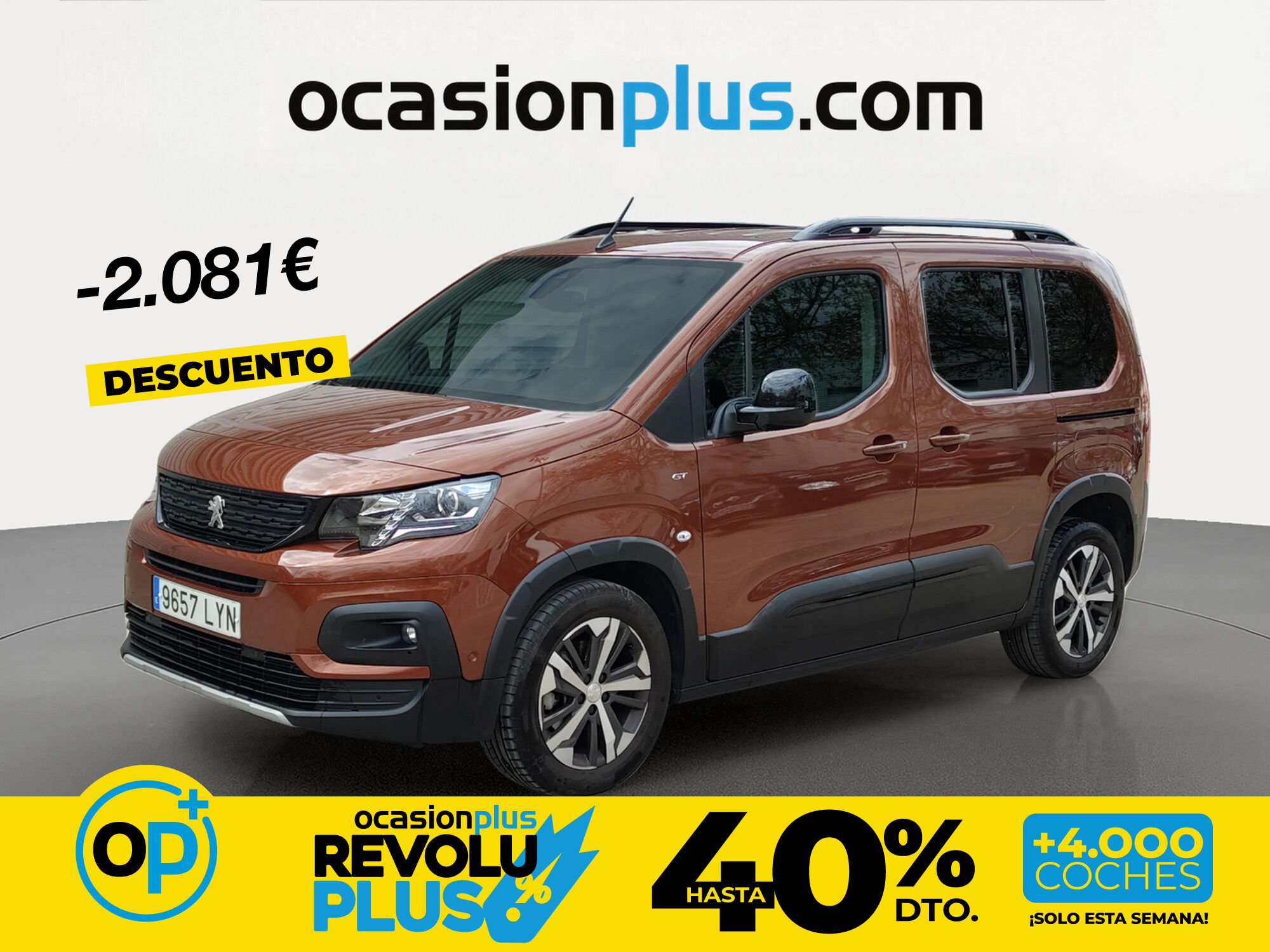 Foto del PEUGEOT Rifter 1.5BlueHDI S&S GT Business Standard 130