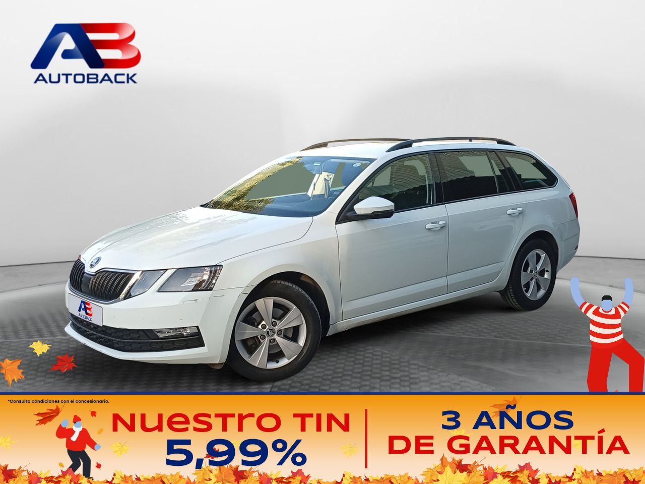 SKODA Octavia (Combi 1.0 TSI 85KW (115CV) Ambition) en Madrid