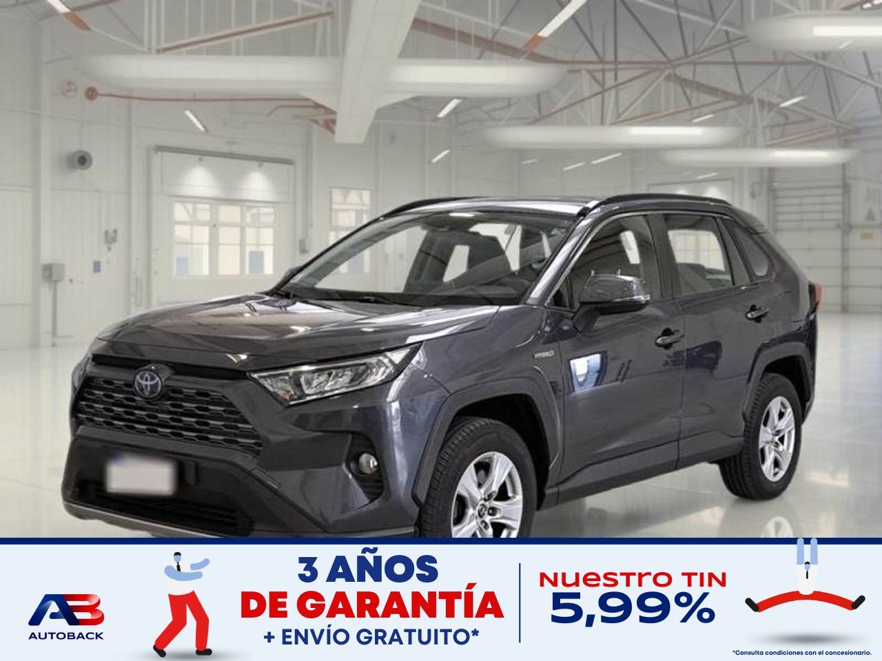 TOYOTA RAV-4 (2.5l 220H Business 4WD) en Madrid