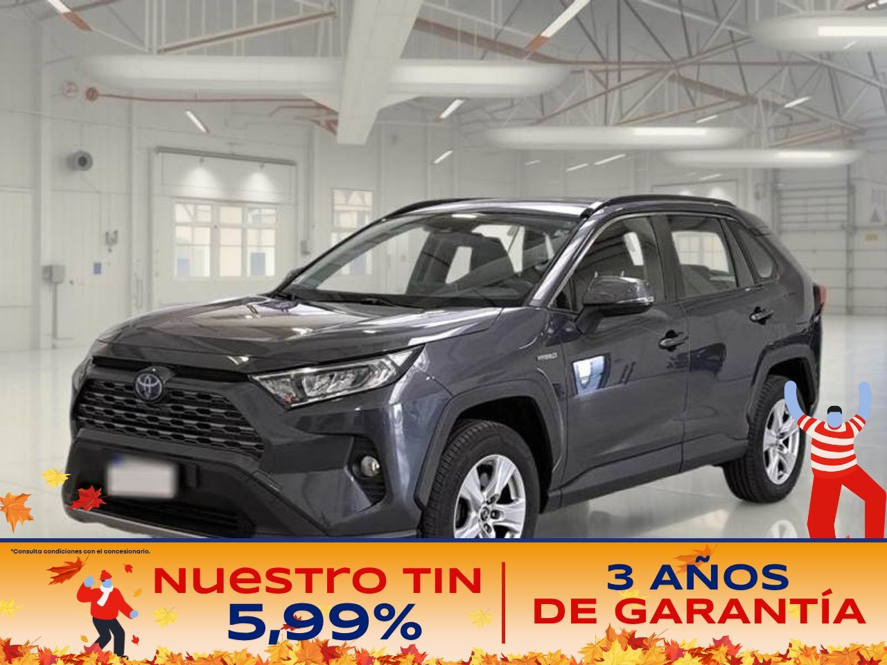 TOYOTA RAV-4 (2.5l 220H Business 4WD) en Madrid