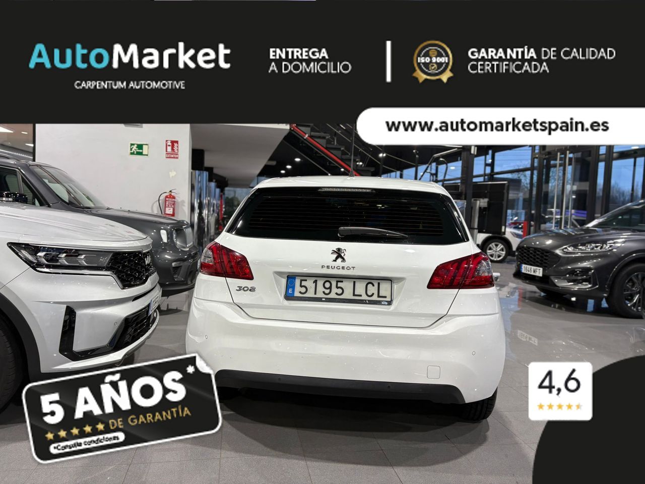 Foto del PEUGEOT 308 1.2 PureTech S&S Business Line 110