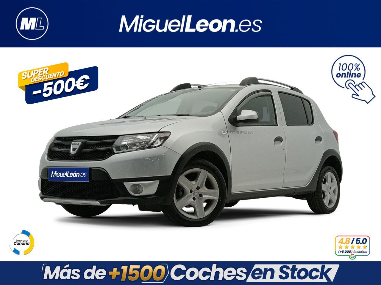 DACIA Sandero (Stepway dCi 90) en Palmas, Las