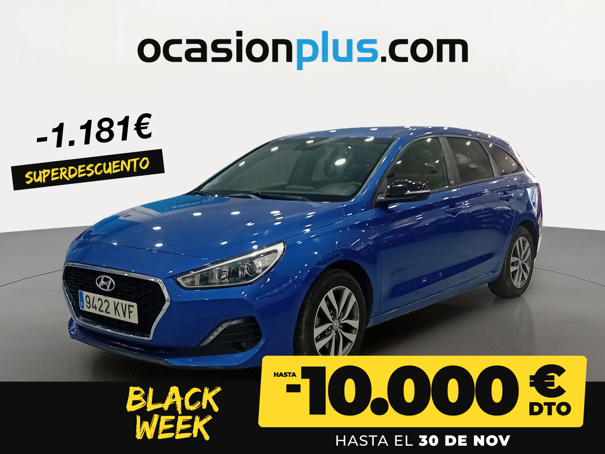 HYUNDAI i30 (1.6 CRDI Go! 85 kW (116 CV)) en Madrid
