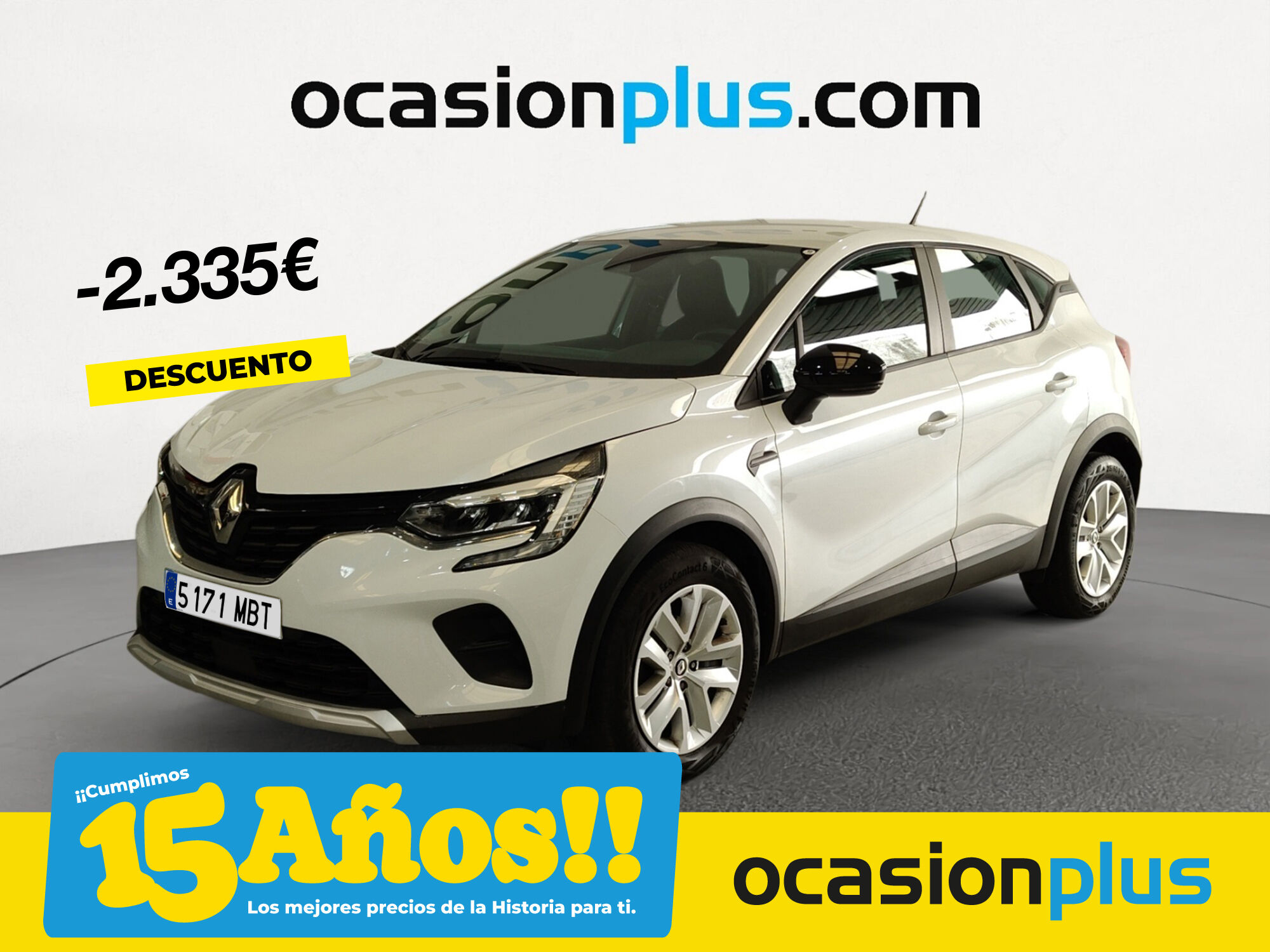 RENAULT Captur (Intens TCe GLP 74 kW (100 CV)) en Madrid