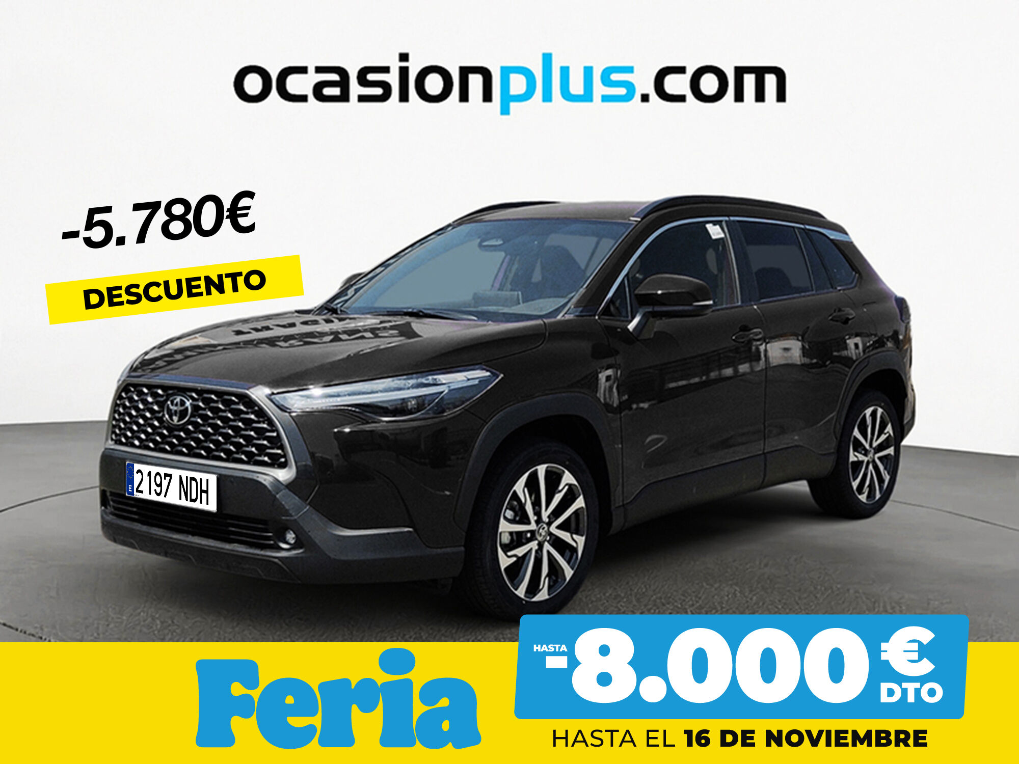 TOYOTA Corolla Cross (2.0l Style Plus 145 kW (197 CV)) en Madrid