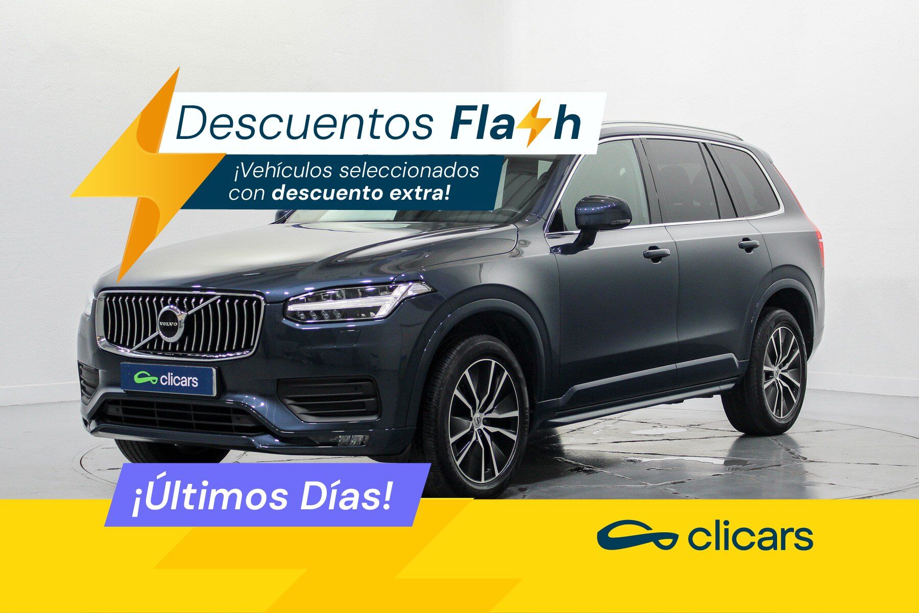 VOLVO XC90 (XC90 B5 Momentum Pro 7pl. AWD Aut.) en Madrid