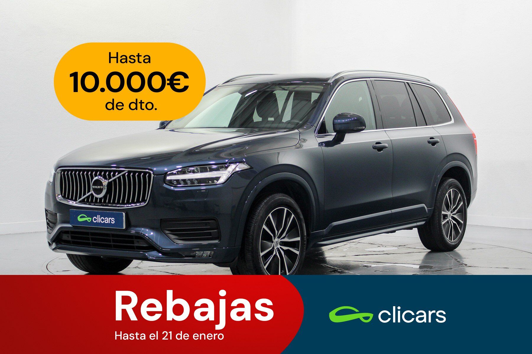 VOLVO XC90 (XC90 B5 Momentum Pro 7pl. AWD Aut.) en Madrid