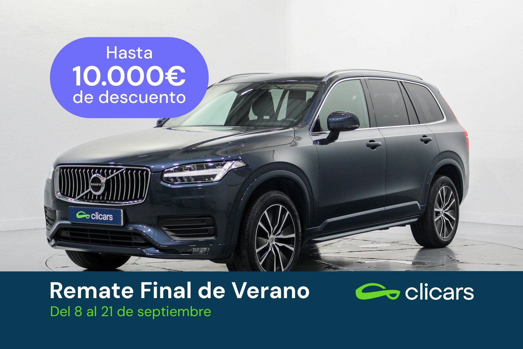 VOLVO XC90 (XC90 B5 Momentum Pro 7pl. AWD Aut.) en Madrid