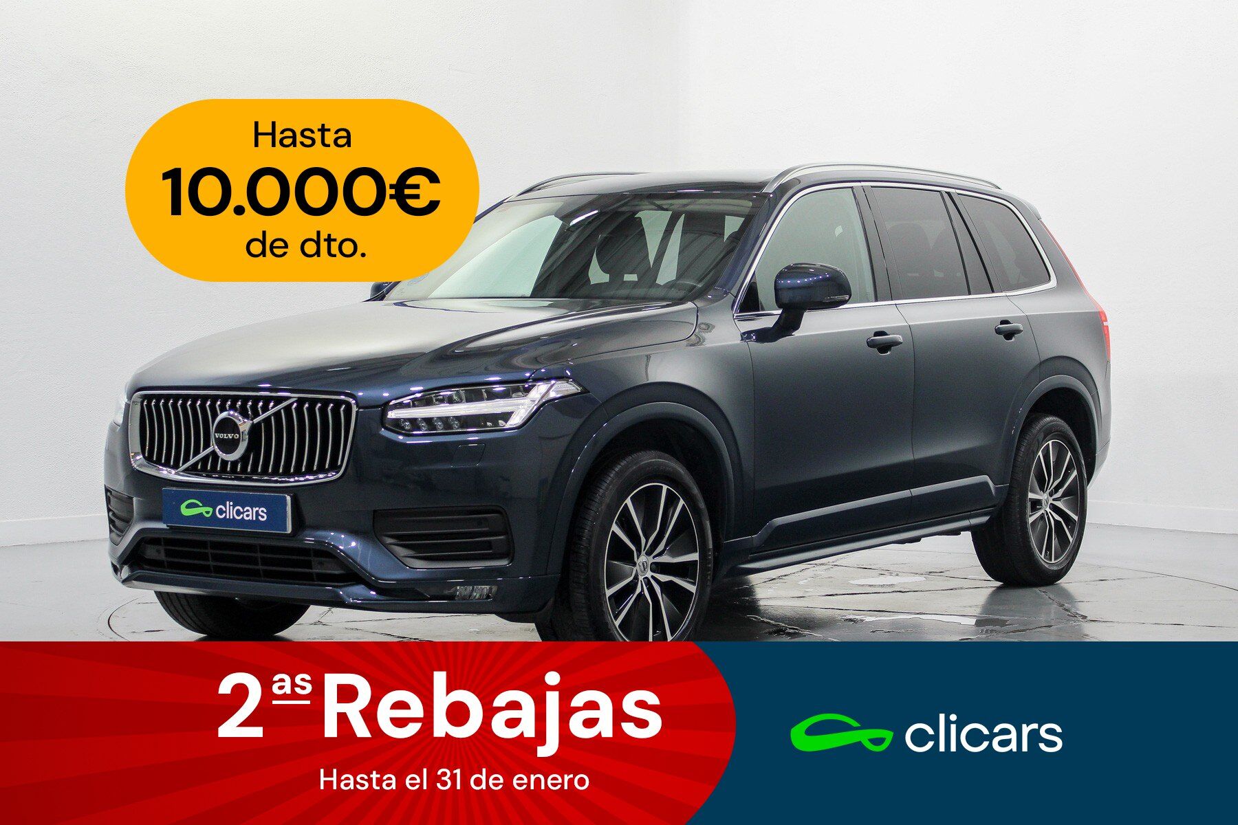 VOLVO XC90 (XC90 B5 Momentum Pro 7pl. AWD Aut.) en Madrid