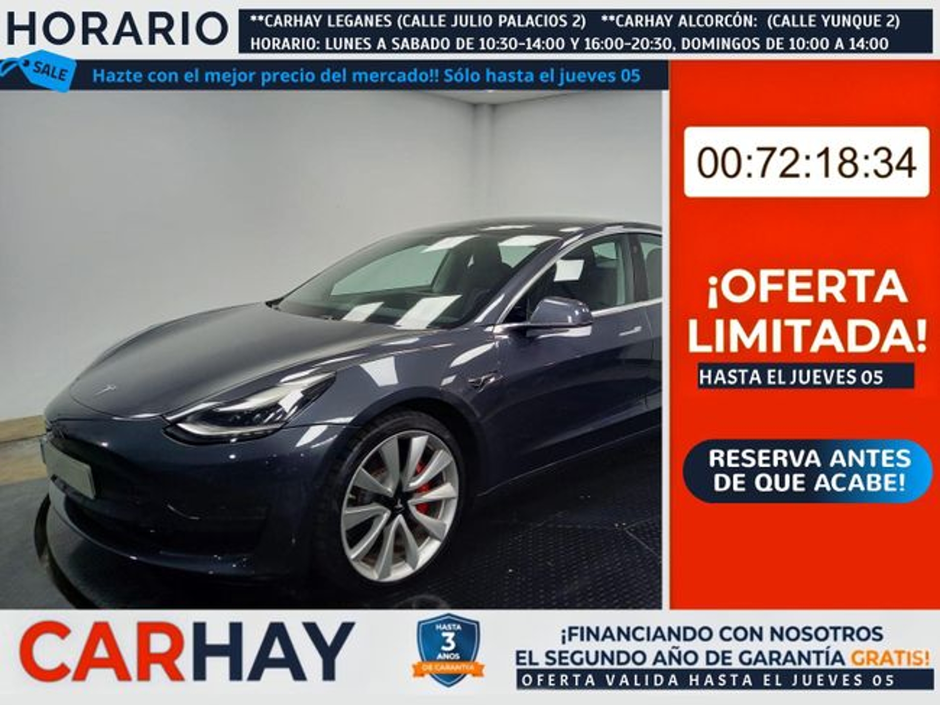 Imagen de TESLA Model 3