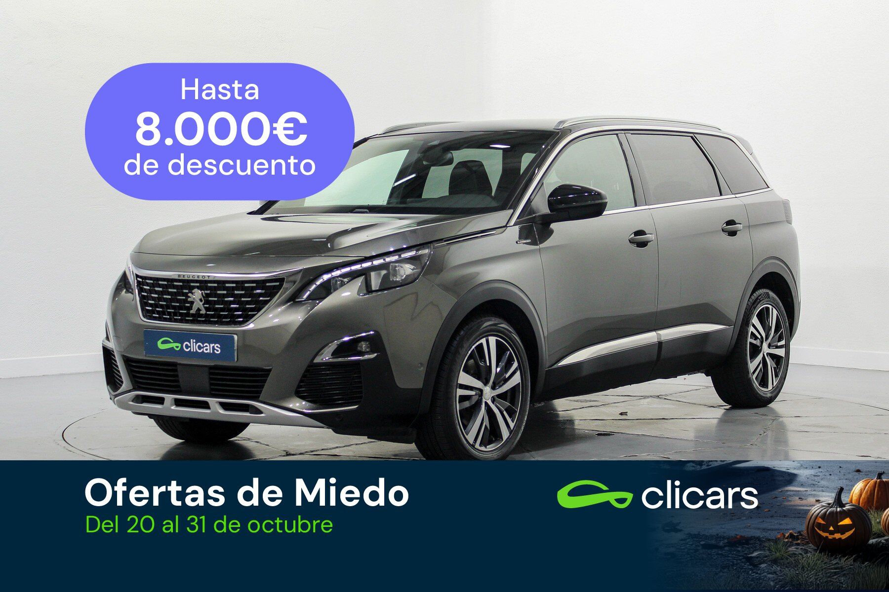 PEUGEOT 5008 (5008 1.5BlueHDi S&S GT Line 130) en Madrid