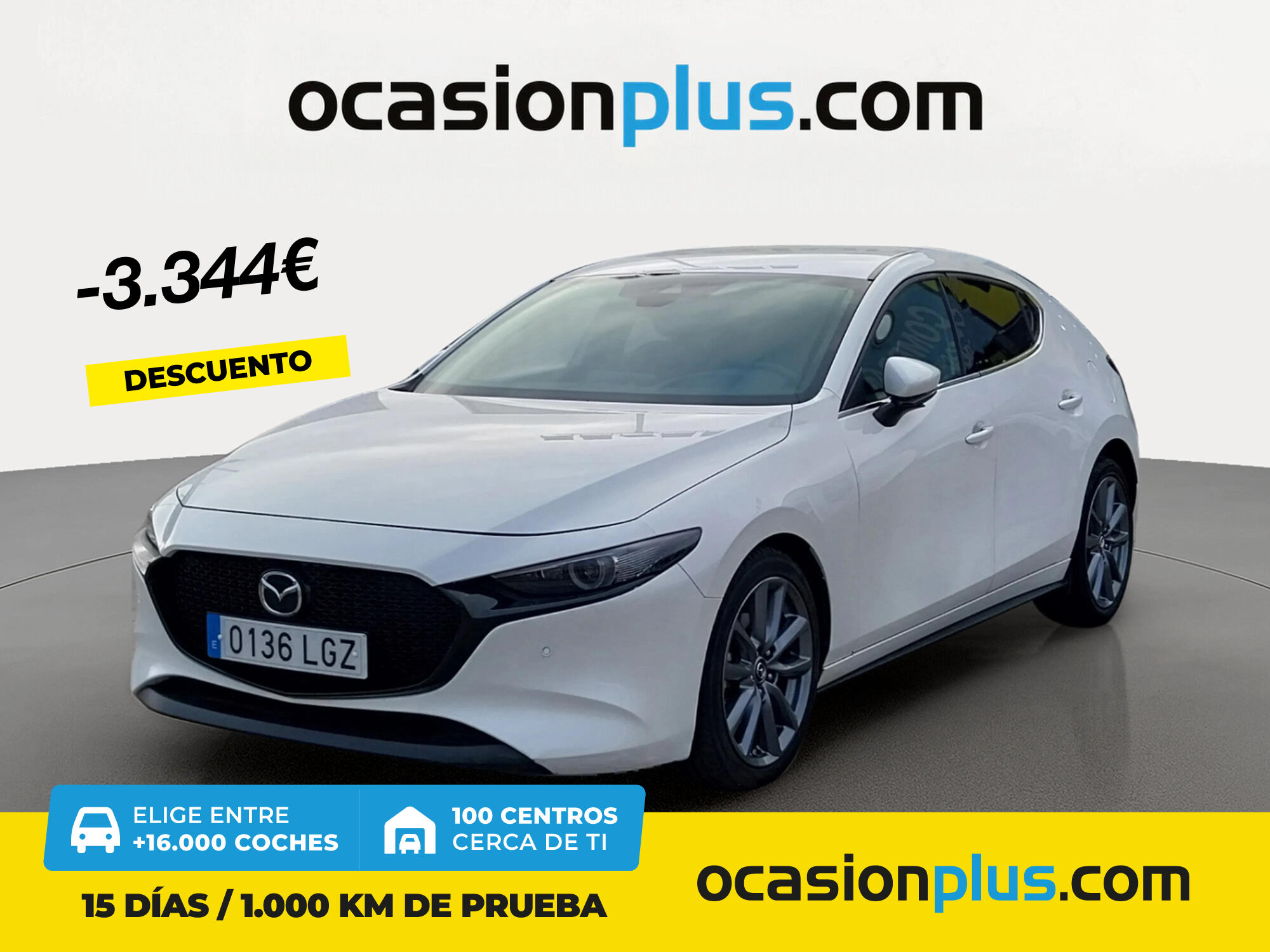 MAZDA Mazda3 (2.0 SKYACTIV-G Zenith 89 kW (122 CV)) en Madrid