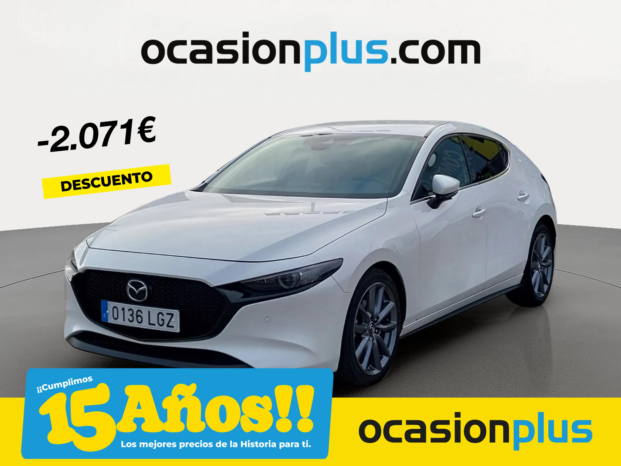 MAZDA Mazda3 (2.0 SKYACTIV-G Zenith 89 kW (122 CV)) en Madrid