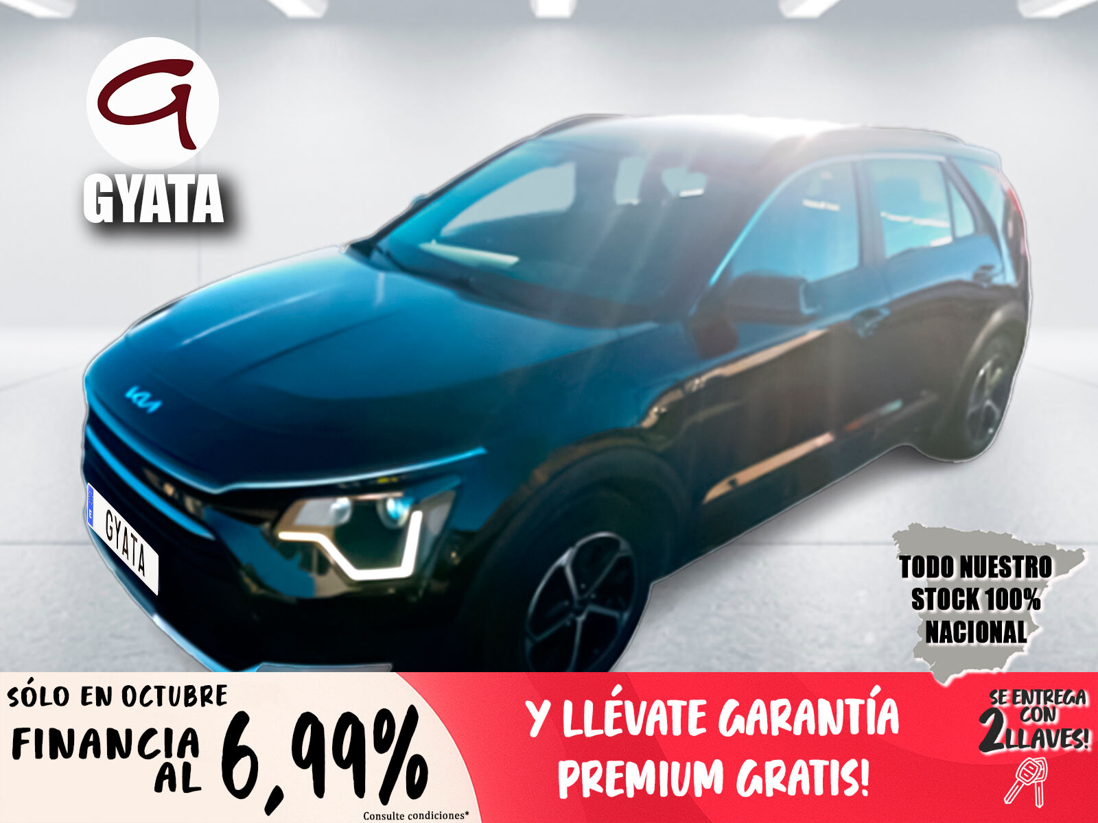 KIA Niro (1.6 GDi PHEV Híbrido Concept 104 kW (141 CV)) en Madrid