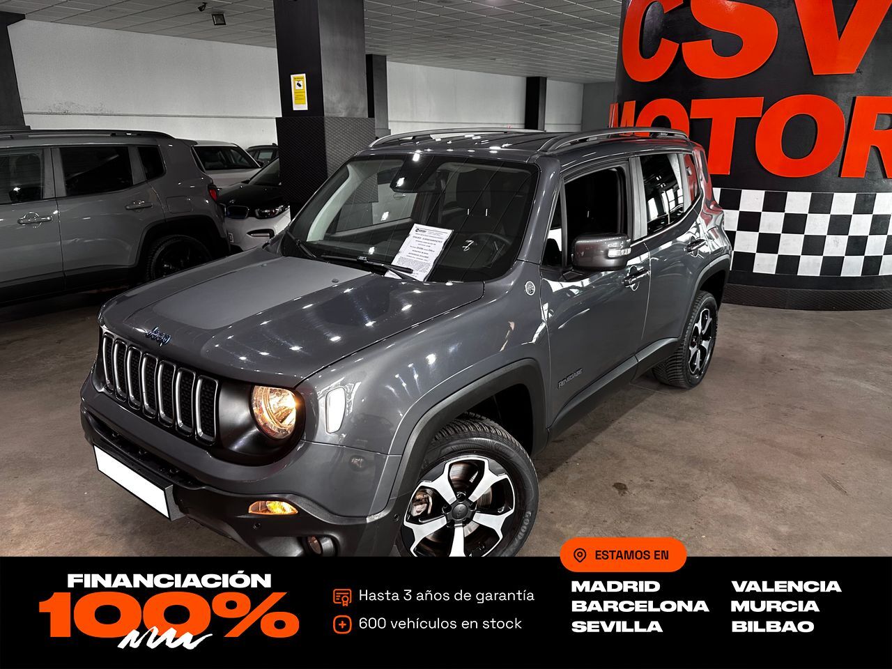 JEEP Renegade (Trailhawk 1.3 PHEV 177kW (240CV) AT AWD) en Madrid