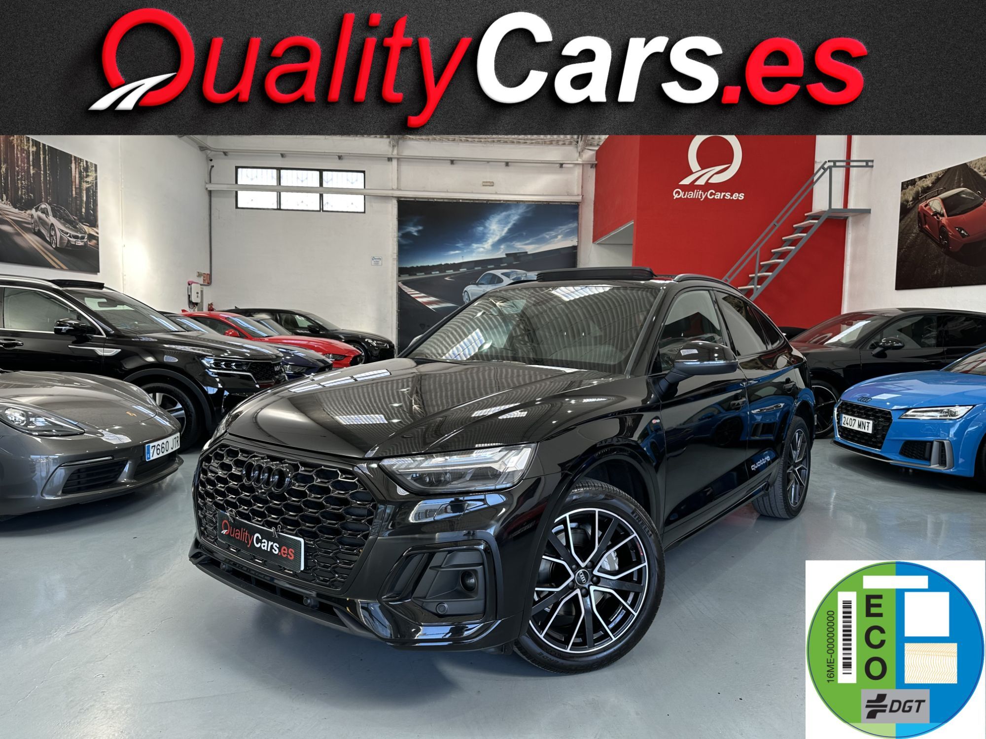 AUDI Q5 (Sportback 40 TDI quattro-ultra Black line S tronic 150kW) en Valen