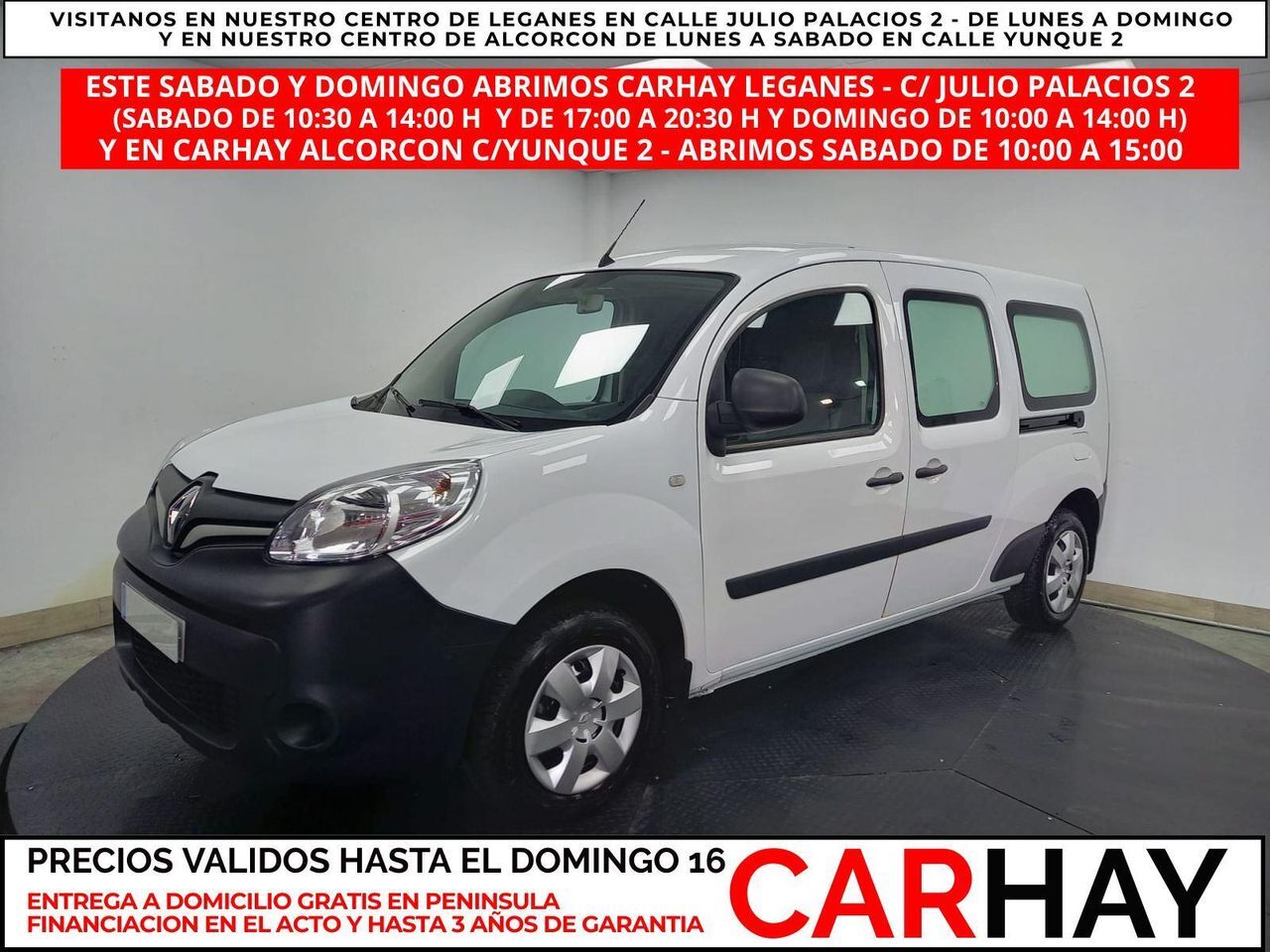 RENAULT Kangoo (EXPRESS MAXI 1.5 Blue 95CV Grand Confort) en Madrid