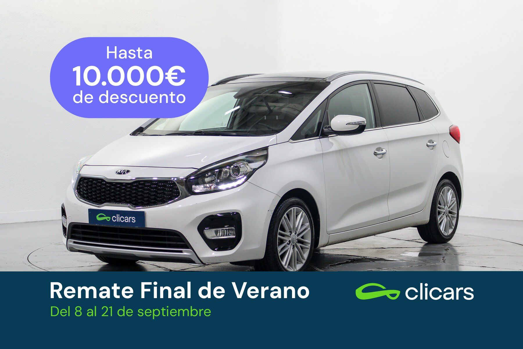 KIA Carens (Carens 1.7CRDi VGT Eco-Dynamics Drive) en Madrid