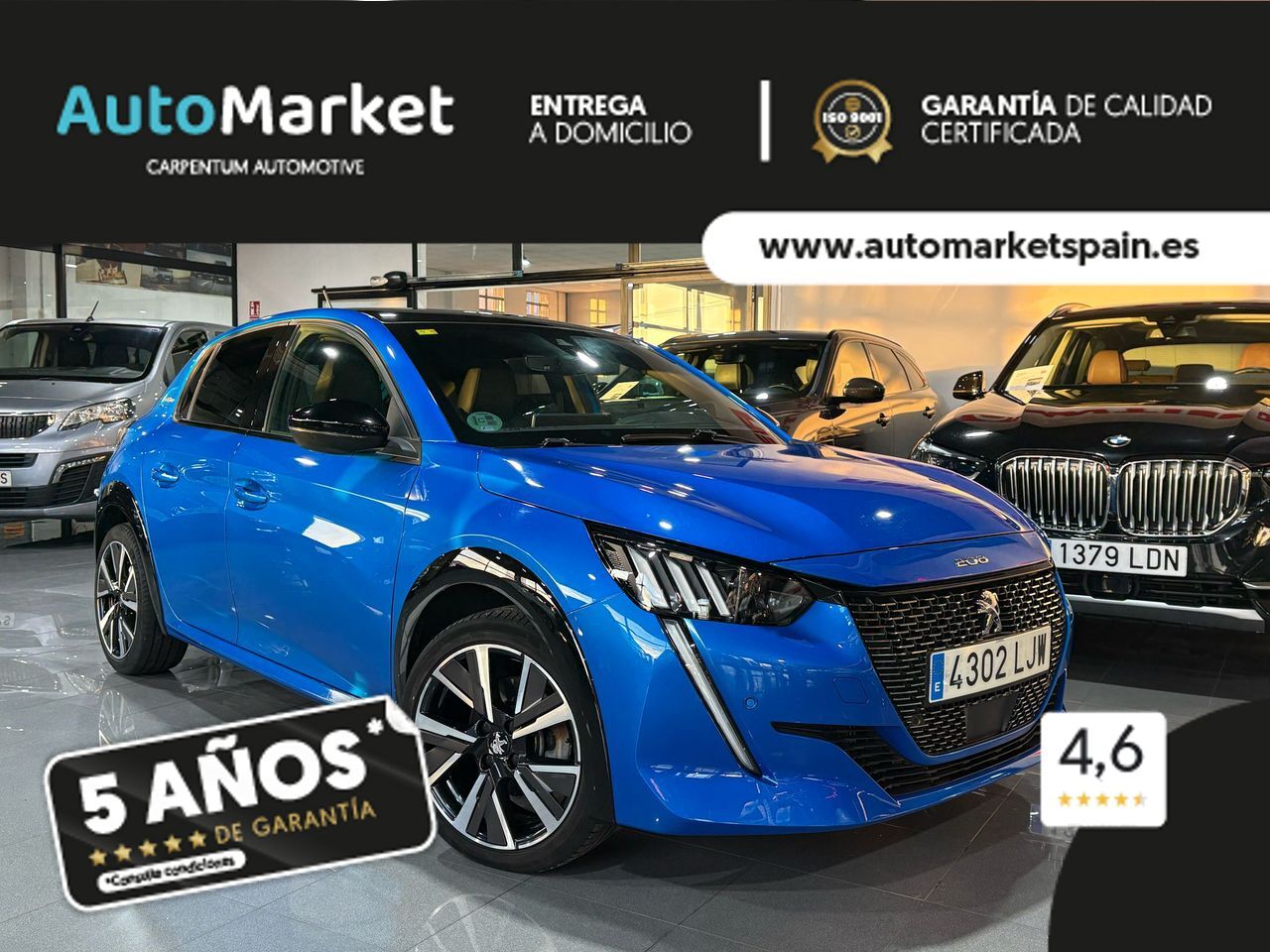 PEUGEOT 208 (PureTech EAT8 GT Line) en Lugo