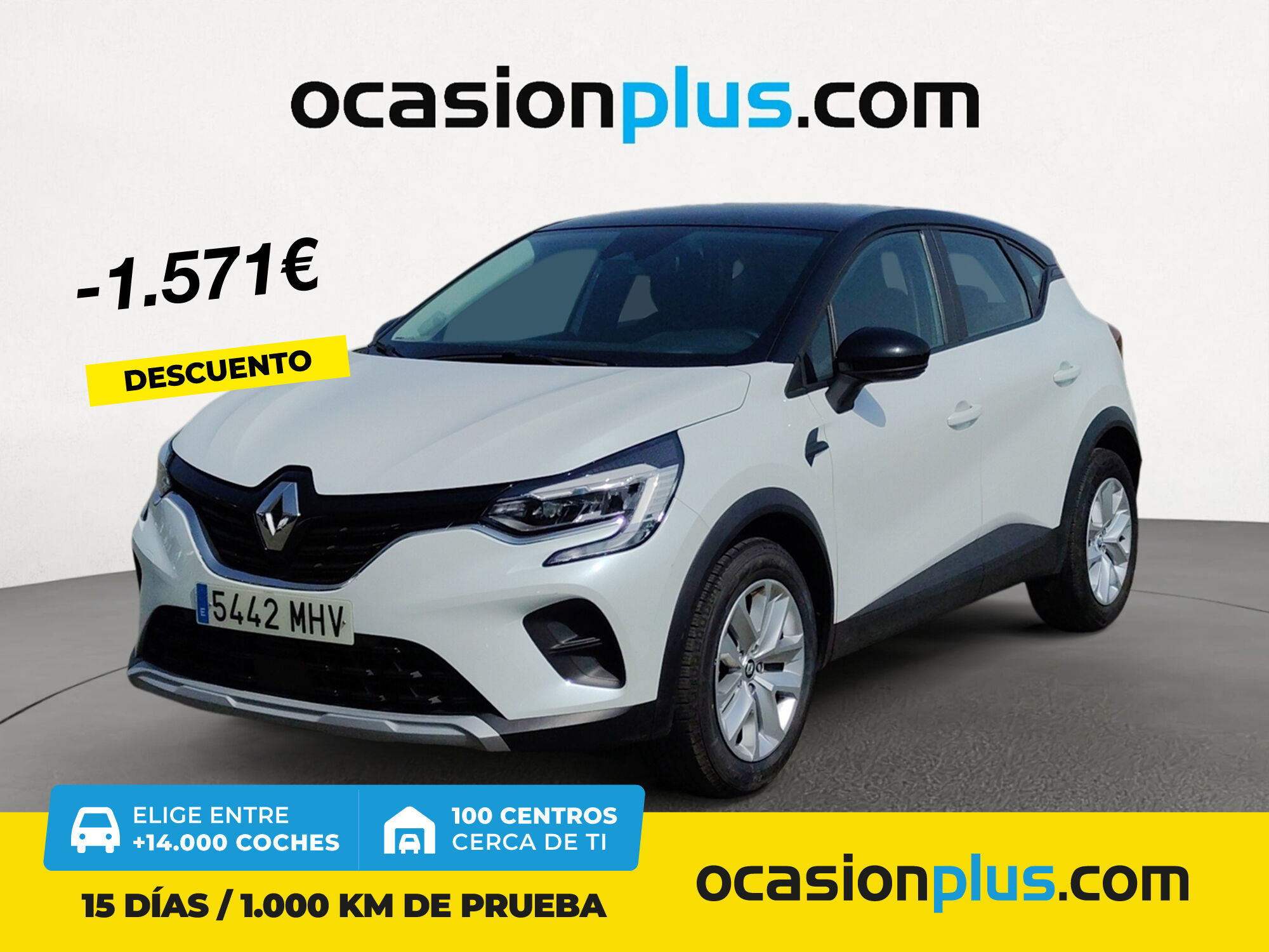 RENAULT Captur (Equilibre TCe 66 kW (90 CV)) en Madrid