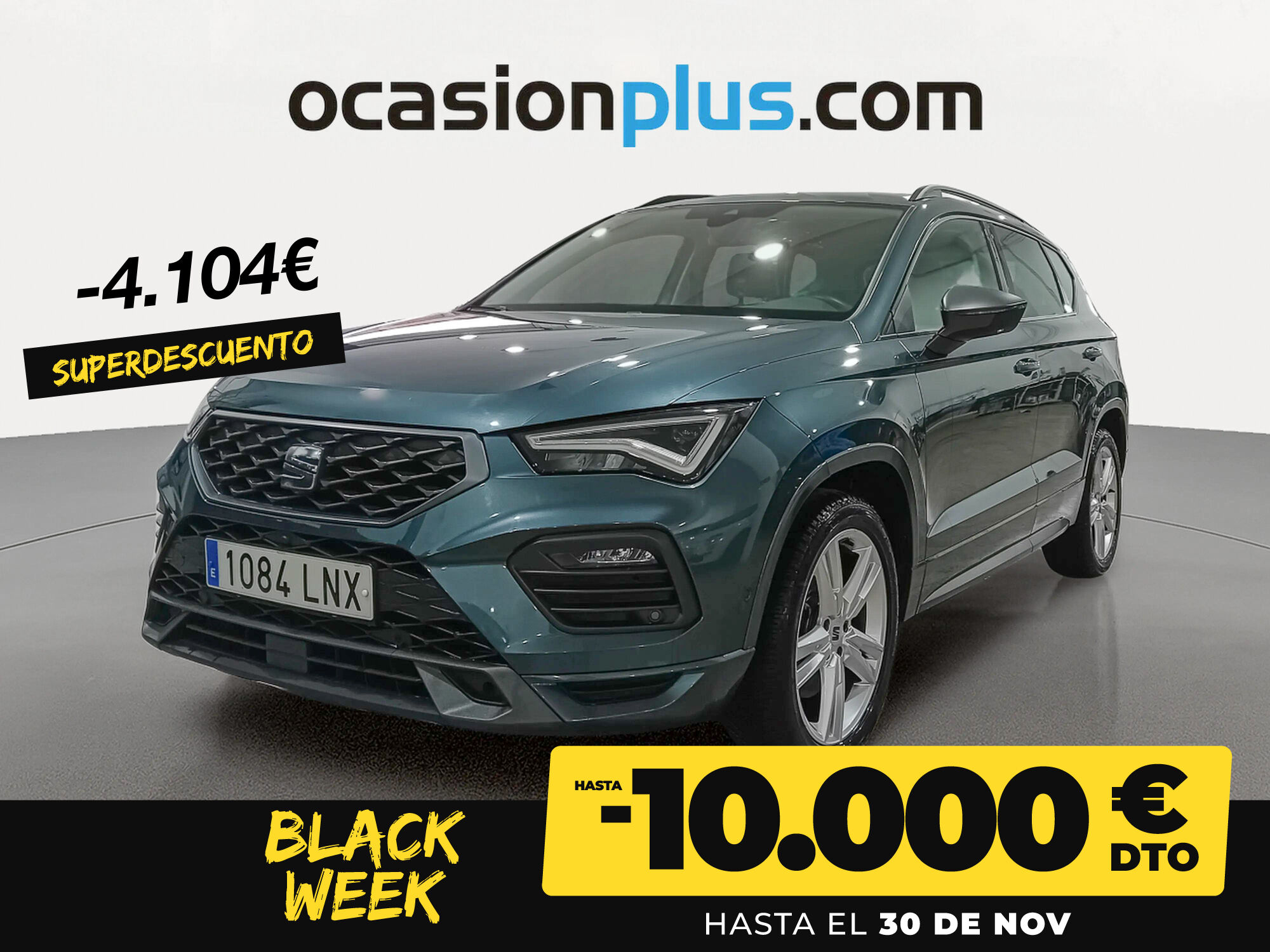 SEAT Ateca (1.5 TSI S&S FR Go DSG 110 kW (150 CV)) en Madrid