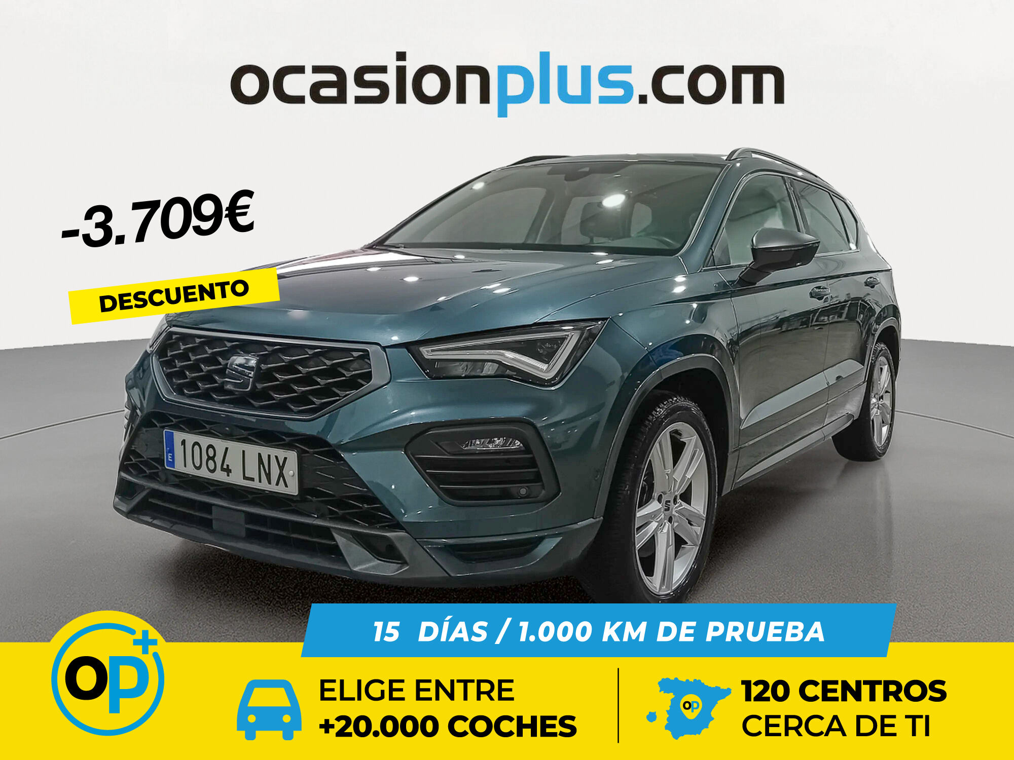 SEAT Ateca (1.5 TSI S&S FR Go DSG 110 kW (150 CV)) en Madrid
