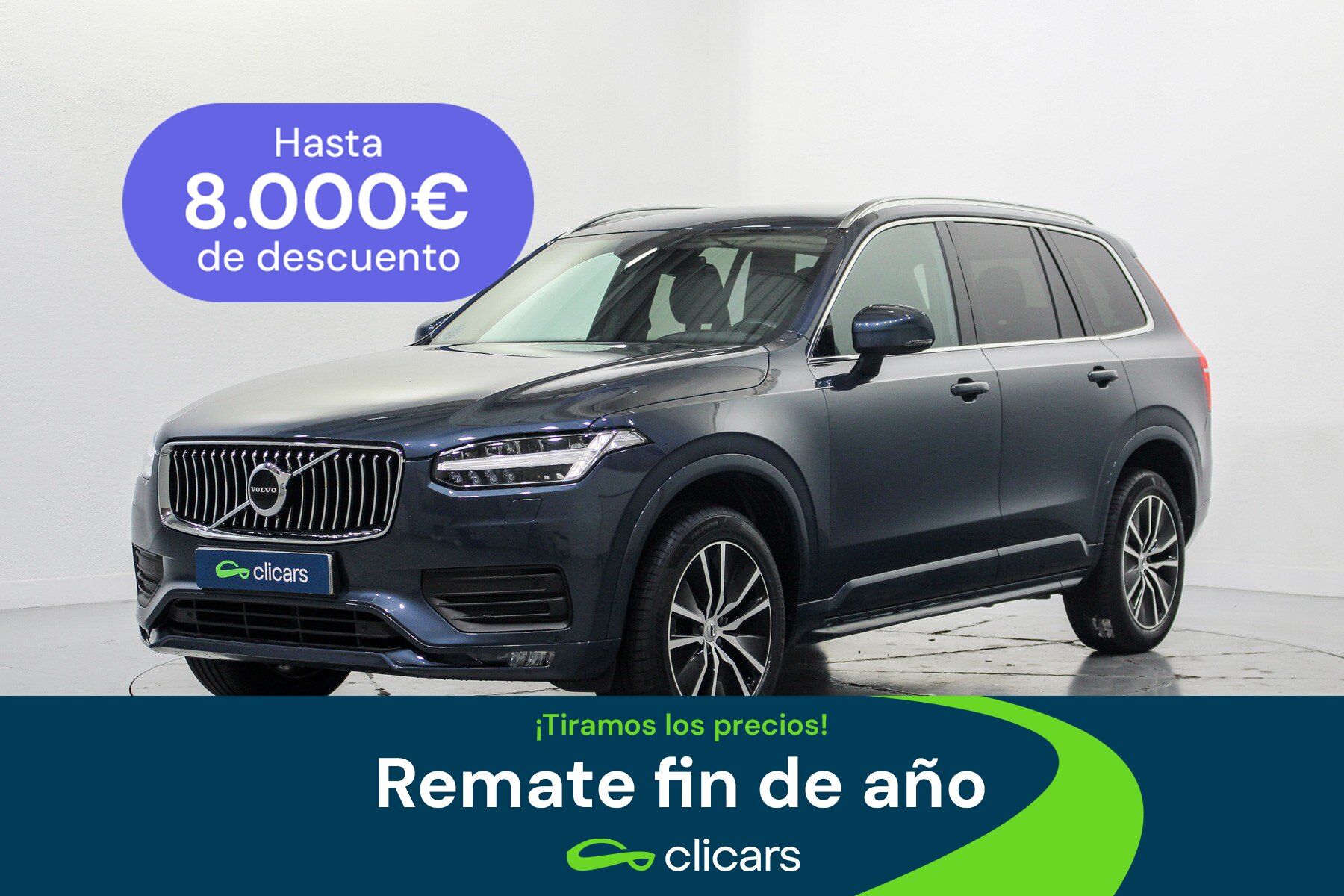 VOLVO XC90 (XC90 B5 Momentum Pro 7pl. AWD Aut.) en Madrid