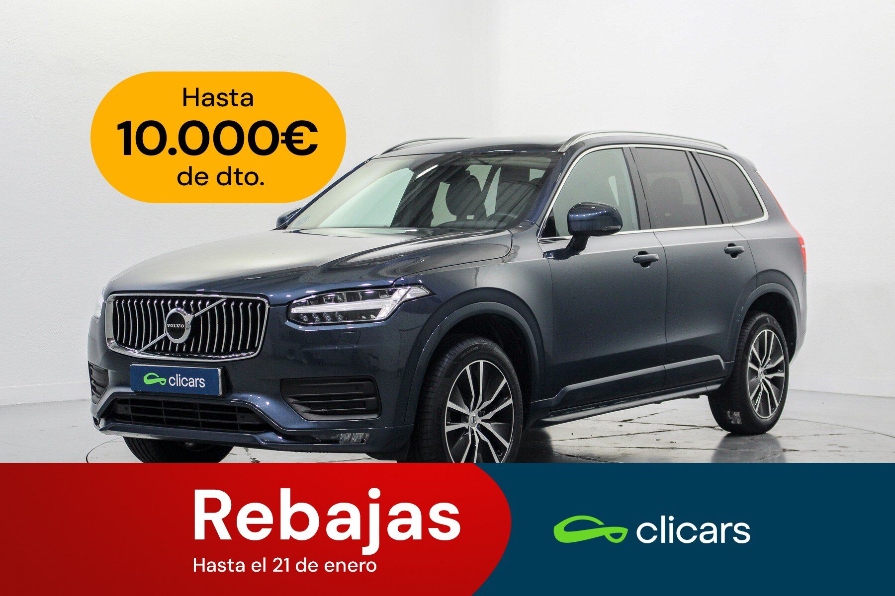VOLVO XC90 (XC90 B5 Momentum Pro 7pl. AWD Aut.) en Madrid