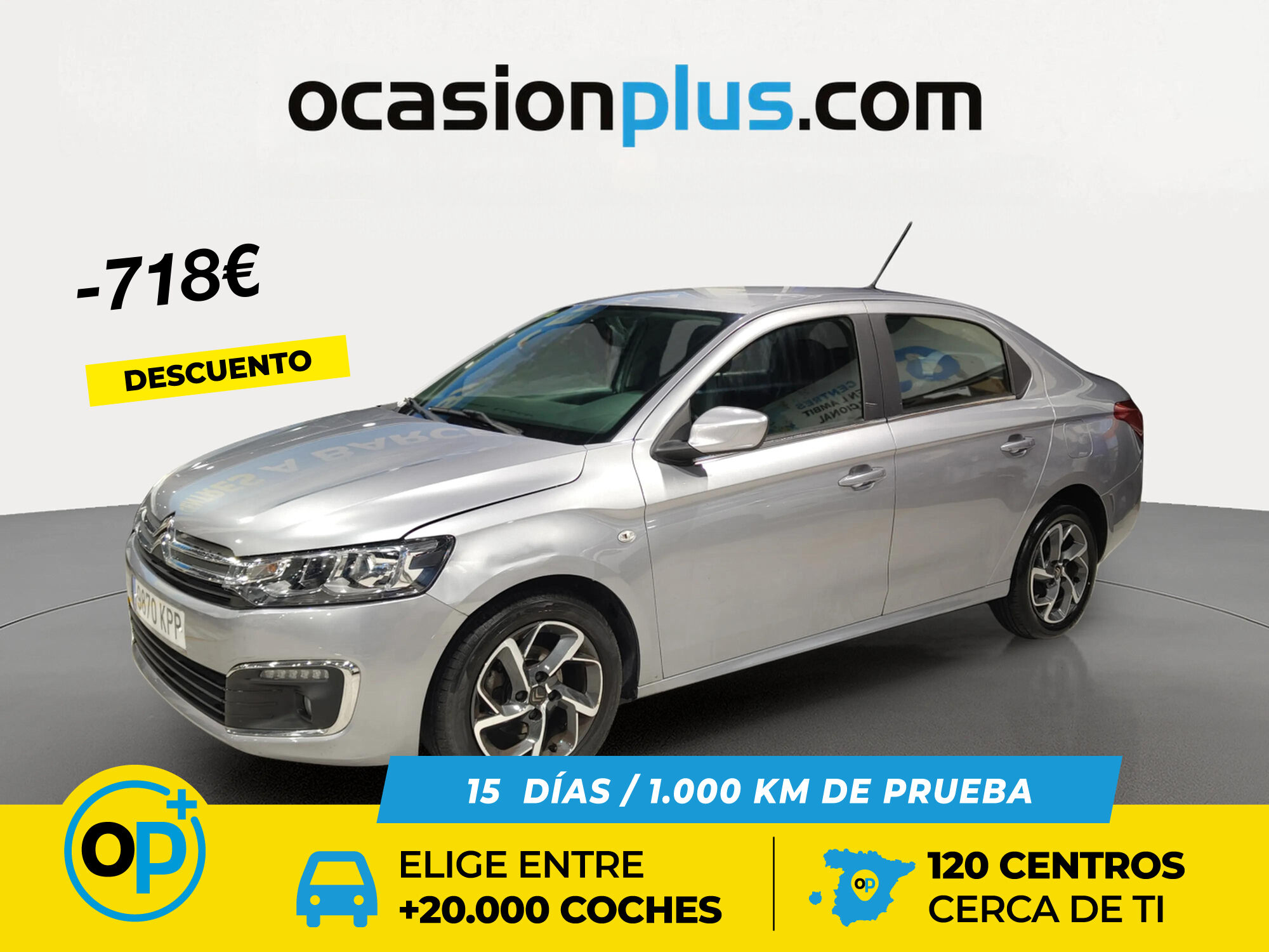 CITROEN C-Elysée (BlueHDi 100 Shine 75 kW (102 CV)) en Madrid