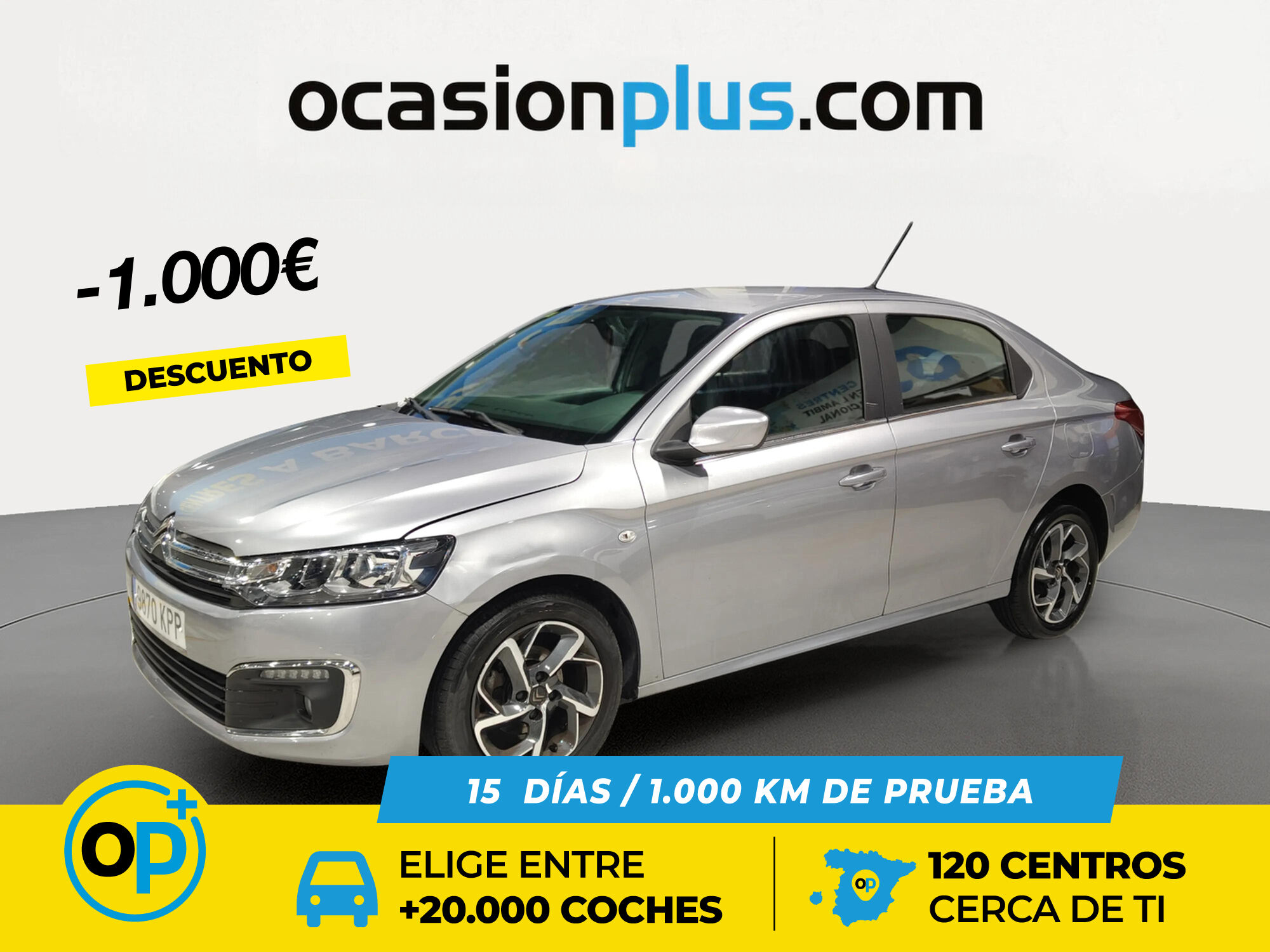 CITROEN C-Elysée (BlueHDi 100 Shine 75 kW (102 CV)) en Madrid