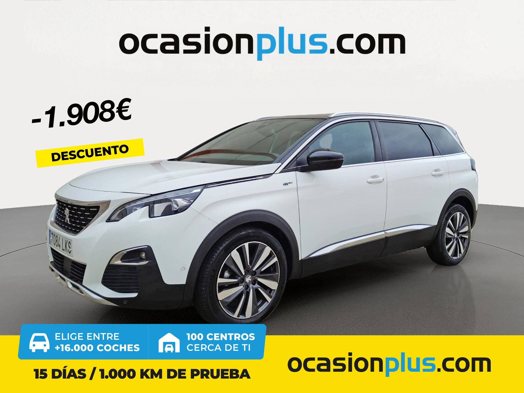 PEUGEOT 5008 (BlueHDi 180 S&S GT EAT8 132 kW (180 CV)) en Madrid