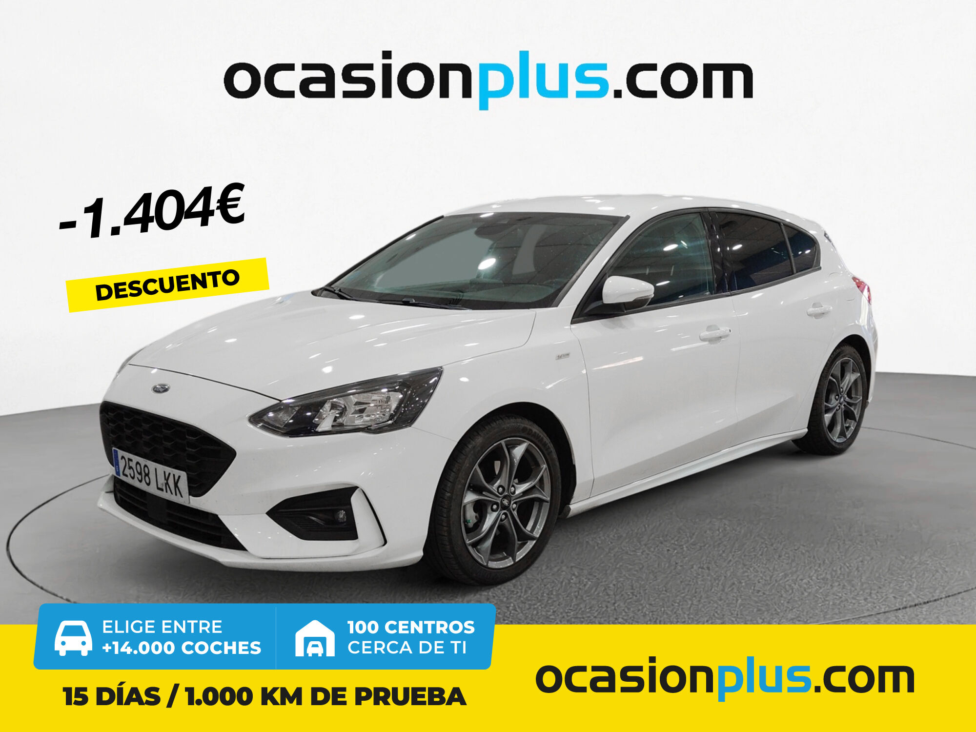 FORD Focus (1.0 Ecoboost MHEV ST-Line 92 kW (125 CV)) en Madrid