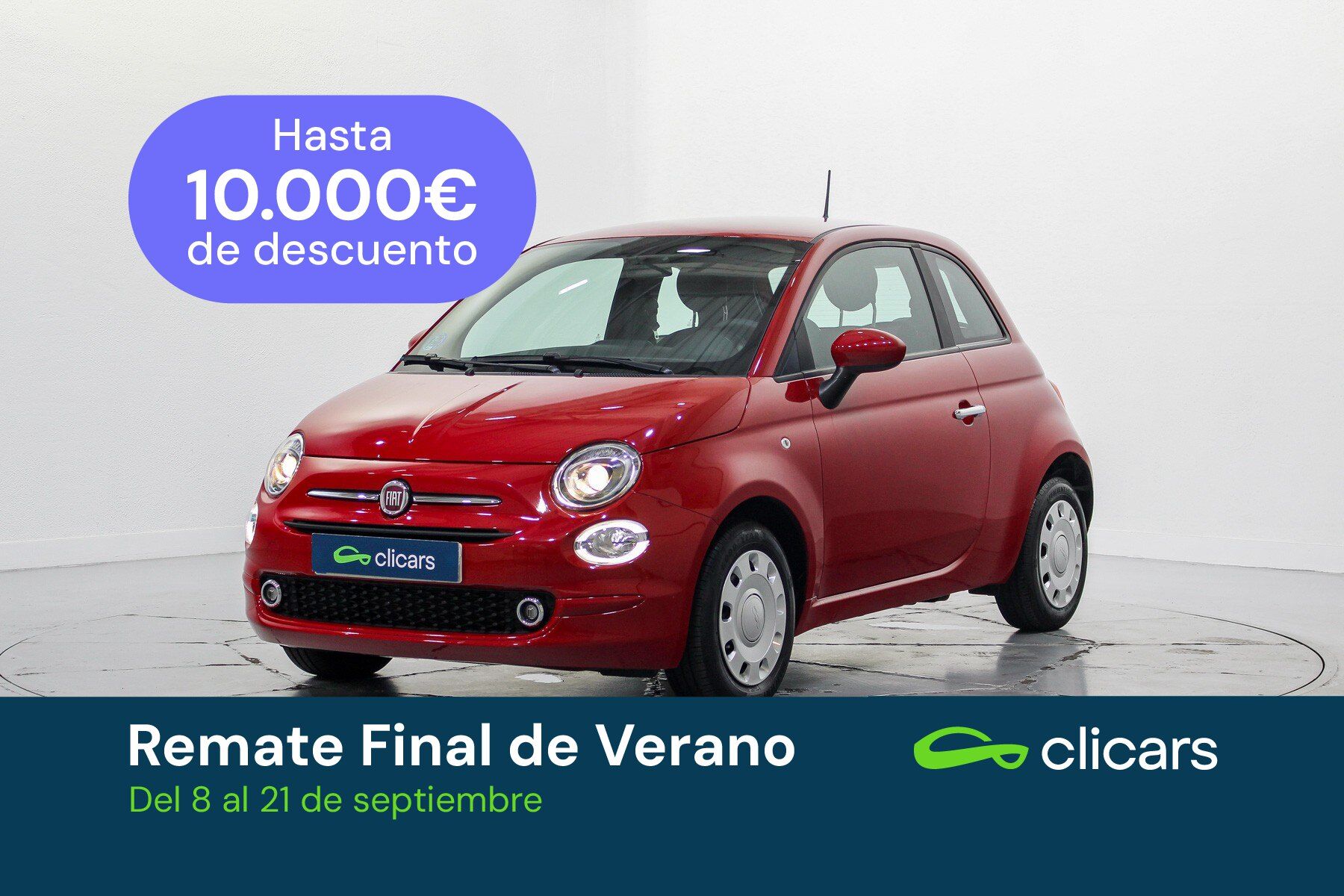 FIAT 500 (500 1.0 Hybrid Cult 52kW) en Madrid